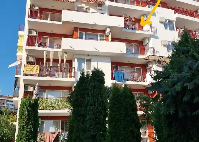 דירה Robinson Sea Nessebar View *